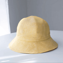Load image into Gallery viewer, Custom linen bucket hat.