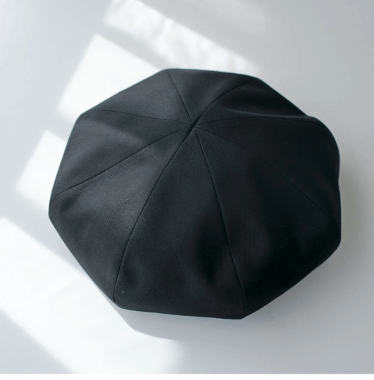Beret Hat AWOCAN French - Classic Soft Beanie Cap For Men & Women, Adjustable Artist Style Classic Beret Cap