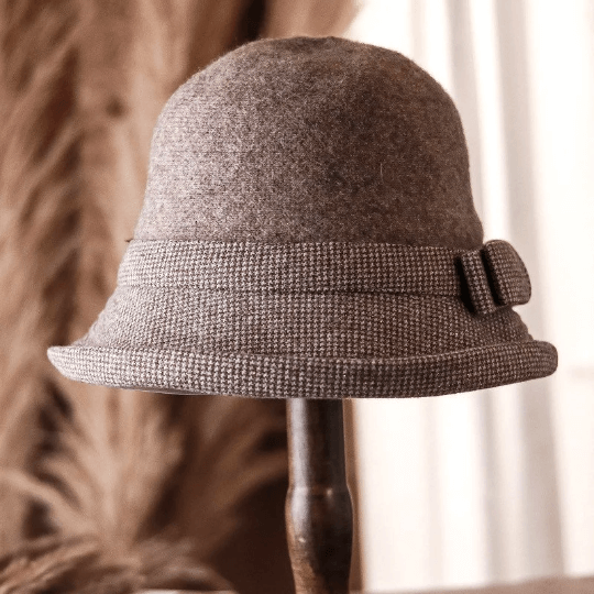Wool Cloche Hat for Women  Fall/Winter Elegant Hat for Women