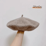 Oversized Beret for Women(Fits for large head), Made with 100% wool.