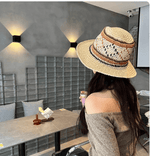 Fedora Panama Straw Hat for Women Men.