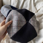 Stitching Pattern Beret for Women.