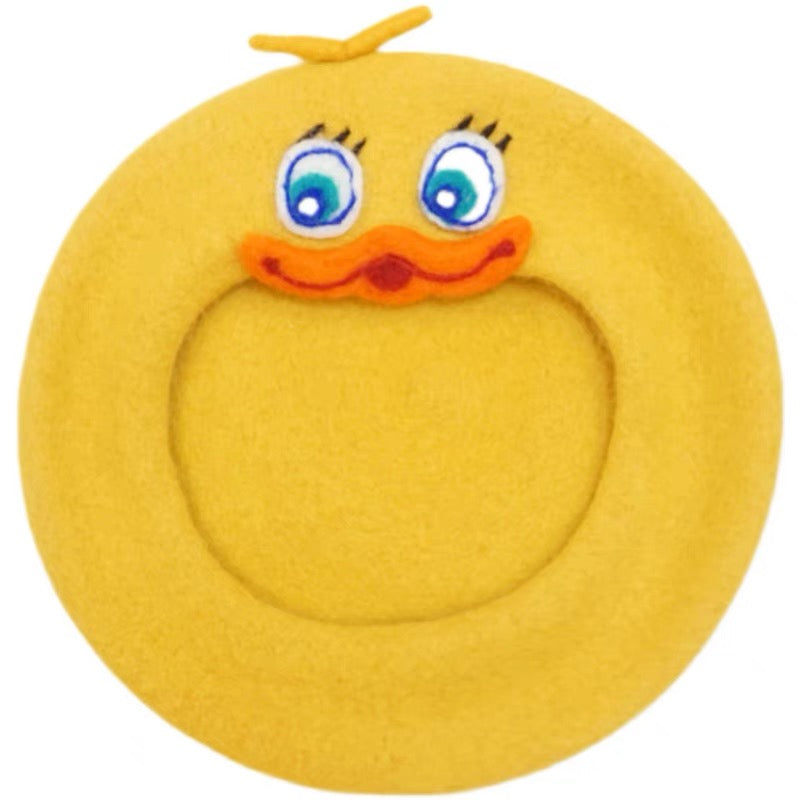 Kid Yellow Duck Beret.