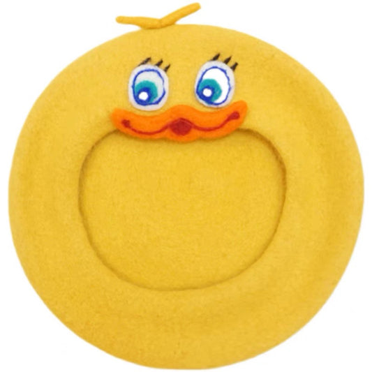 Kid Yellow Duck Beret.