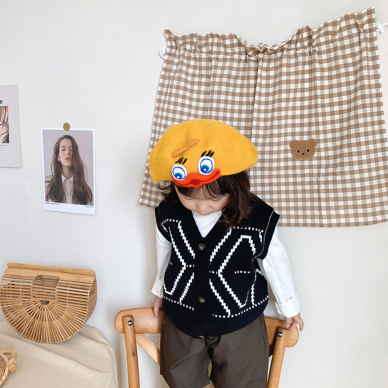 Kid Yellow Duck Beret.