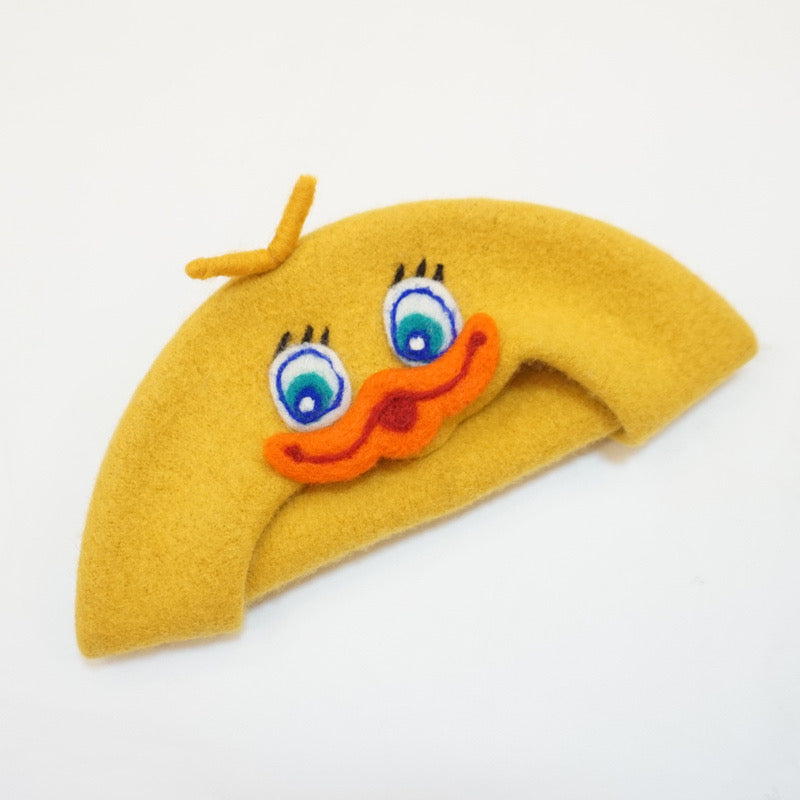 Kid Yellow Duck Beret.