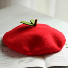 Load image into Gallery viewer, Apple Beret for Women and Kids.