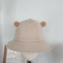Load image into Gallery viewer, Bear Bucket Hat for Women and Kids.