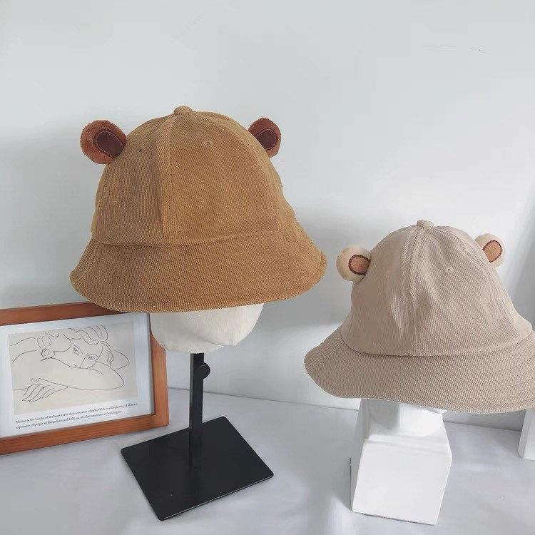 Bear Bucket Hat for Women and Kids.