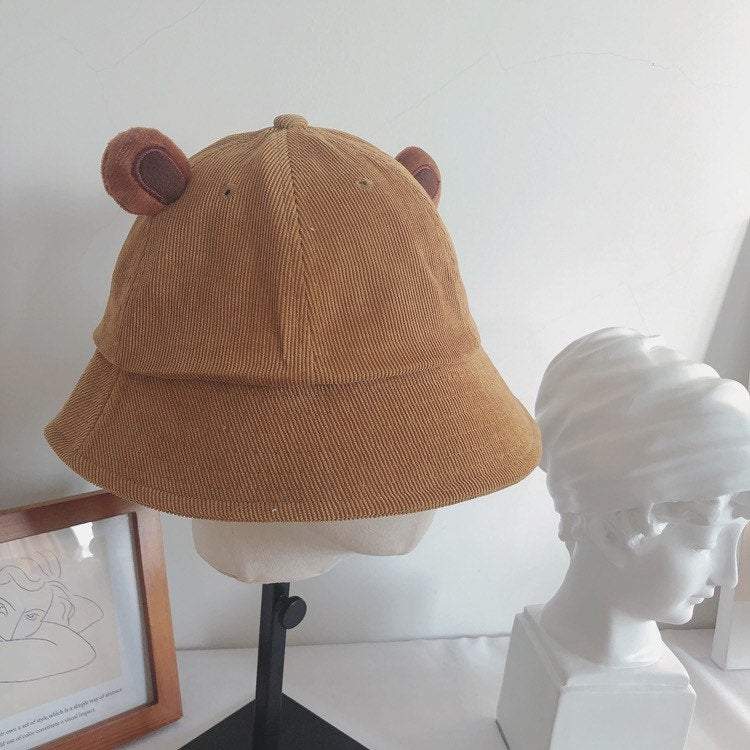 Bear Bucket Hat for Women and Kids.