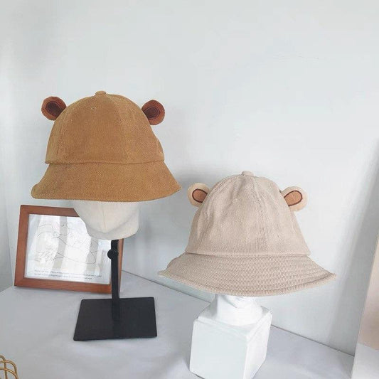 Bear Bucket Hat for Women and Kids.