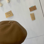 Genuine Leather Beret  for Women and Girls.