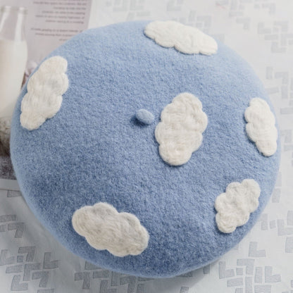 Cloud Berets for Women and Kids.