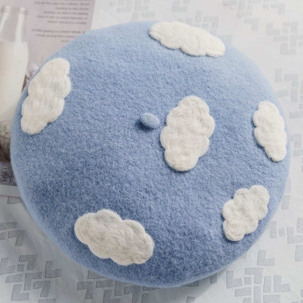 Cloud Berets for Women and Kids.