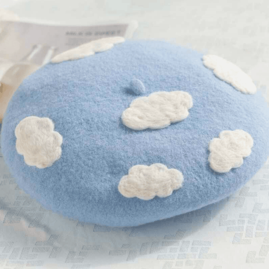 Cloud Berets for Women and Kids.