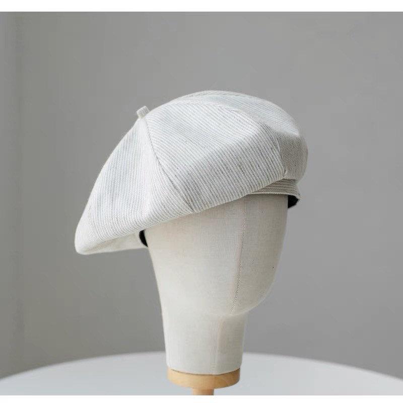 Customizable Vintage Beret in Standard/Large Head for Men/Women.