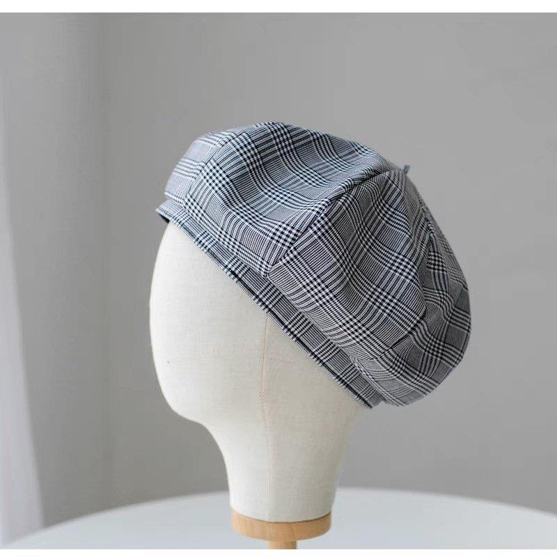 Customizable Vintage Beret in Standard/Large Head for Men/Women.