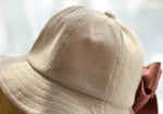 Bucket Hat with Bow for Baby Toddler Kids and Women.