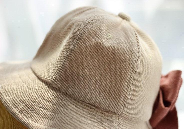 Bucket Hat with Bow for Baby Toddler Kids and Women.
