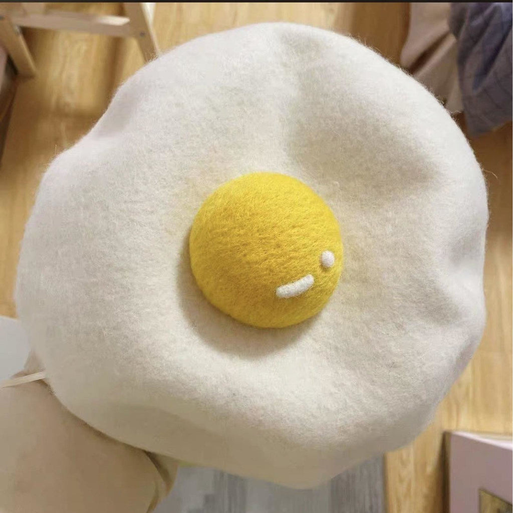 Egg Beret for Women and Kids.