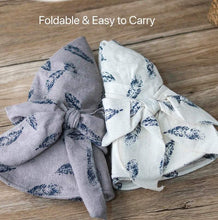 Load image into Gallery viewer, Feather Print Bucket Hat for Women.