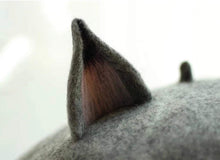Load image into Gallery viewer, Fox/ Cat Ear Berets for Women and Kids.
