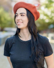 Load image into Gallery viewer, Fox/ Cat Ear Berets for Women and Kids.
