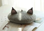Fox/ Cat Ear Berets for Women and Kids.