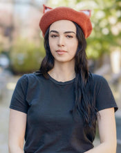 Load image into Gallery viewer, Fox/ Cat Ear Berets for Women and Kids.