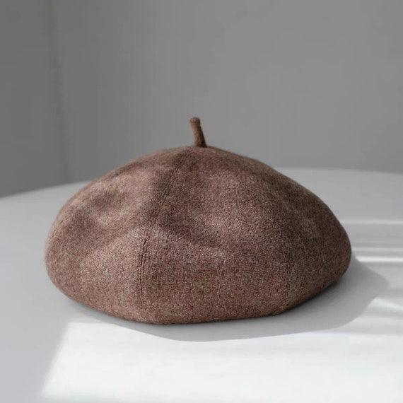 Customized oversize Wool Beret for Men Women - Mspineapplecrafts