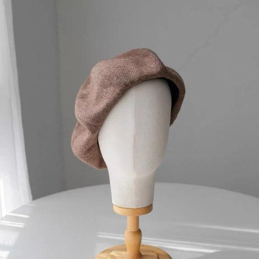 Customized oversize Wool Beret for Men Women - Mspineapplecrafts