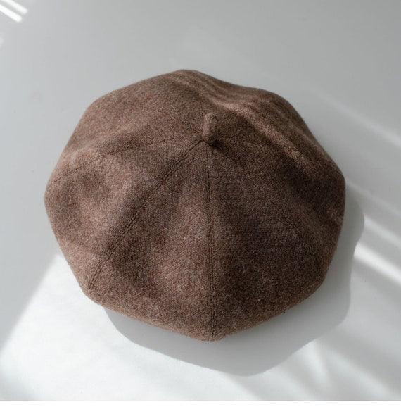 Customized oversize Wool Beret for Men Women - Mspineapplecrafts
