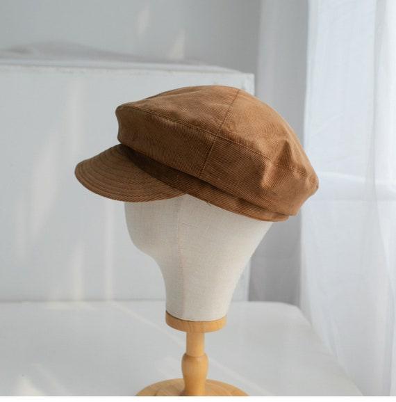 Custom Corduroy Unisex Newsboy Cap