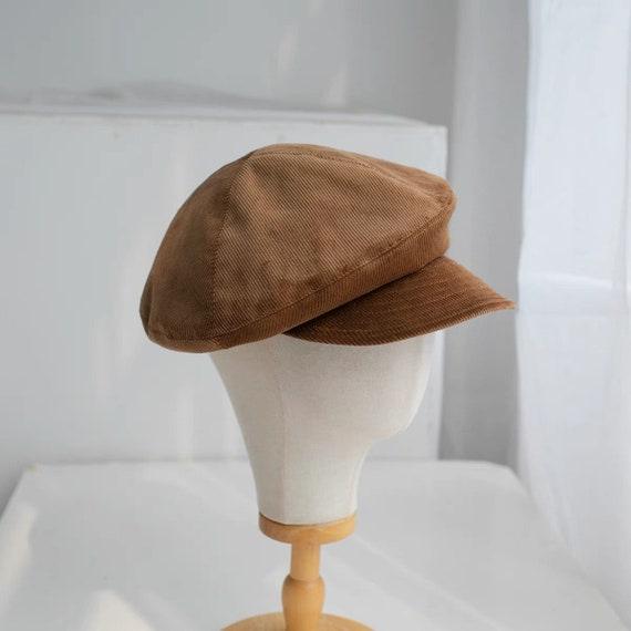 Custom Corduroy Unisex Newsboy Cap