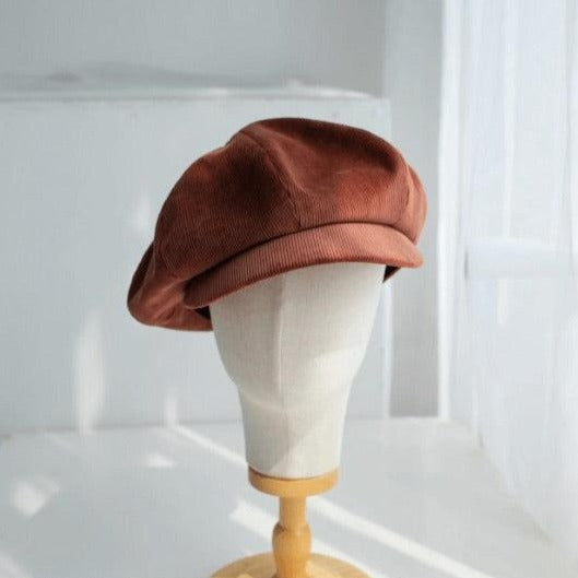 Slouchy Velve Newsboy Cap for Women.