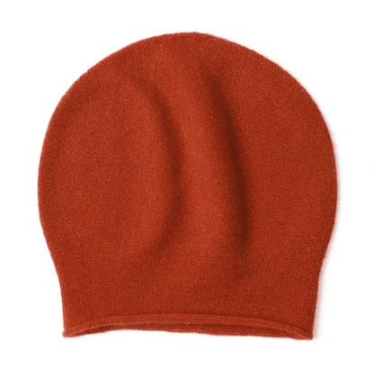 Oversized Unisex Cashmere Beanie Hat.