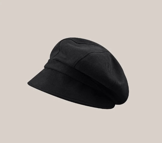 Winter Suede Leather Unisex Bucket Hat.