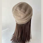Slouchy Cashmere Beanie Hat for Women.
