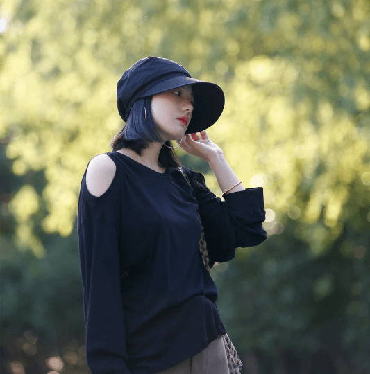 Summer Wide Brim Baseball/Bucket Hat for Women.