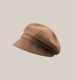 Winter Suede Leather Unisex Bucket Hat.