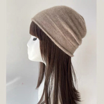 Slouchy Cashmere Beanie Hat for Women.