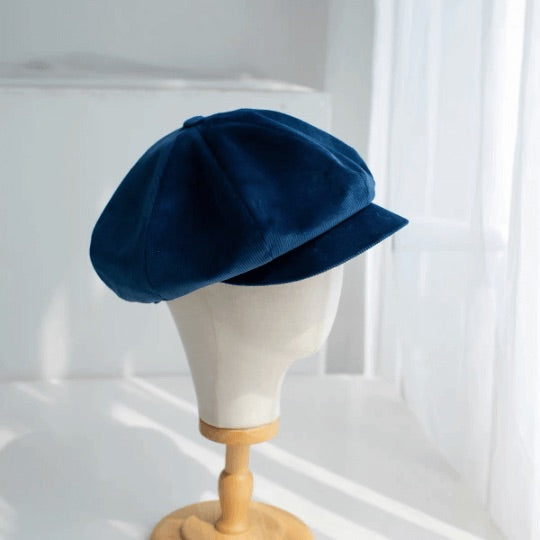 Slouchy Velve Newsboy Cap for Women.