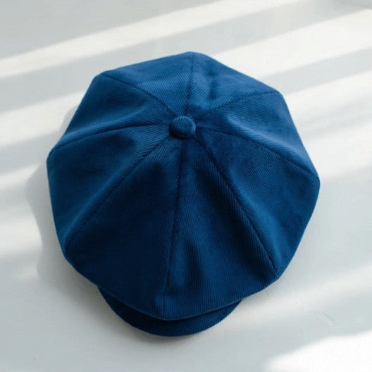 Slouchy Velve Newsboy Cap for Women.