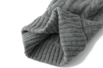Patterned Slouchy Cashmere Beanie Hat for Women.