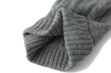 Load image into Gallery viewer, Patterned Slouchy Cashmere Beanie Hat for Women.
