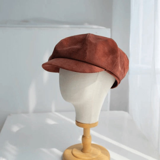 Slouchy Velve Newsboy Cap for Women.
