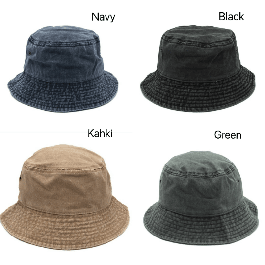 Personalized Letter Bucket Hat.