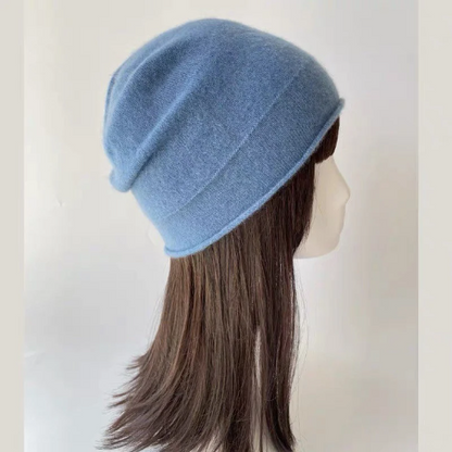 Slouchy Cashmere Beanie Hat for Women.