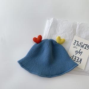 Kid Bucket Hat with Heart Antler.