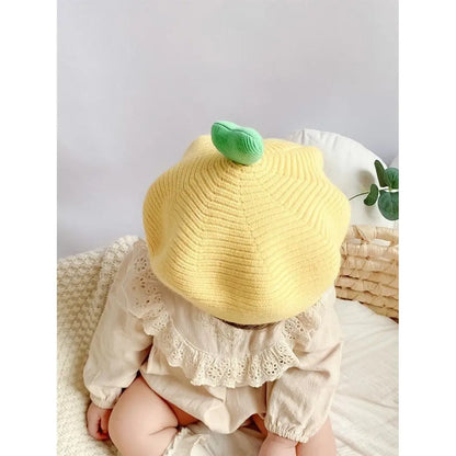 Kids Beret with Heart Tip.